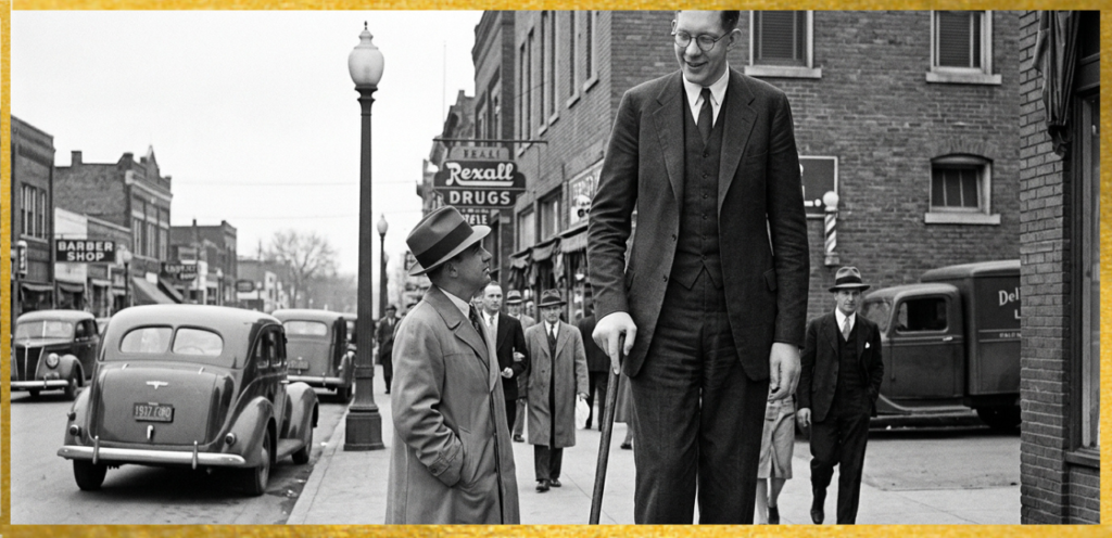 Robert Wadlow height