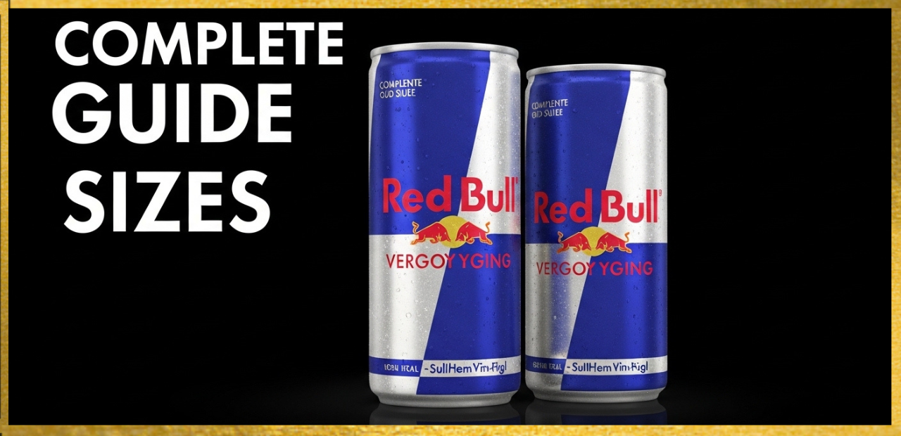 A Complete Guide To Red Bull Can Sizes