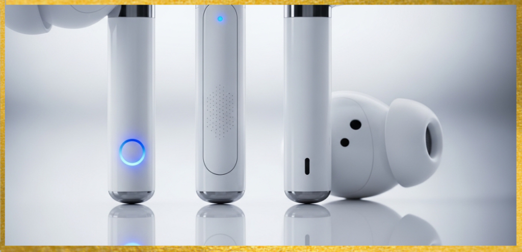 Wireless Earbud Stems