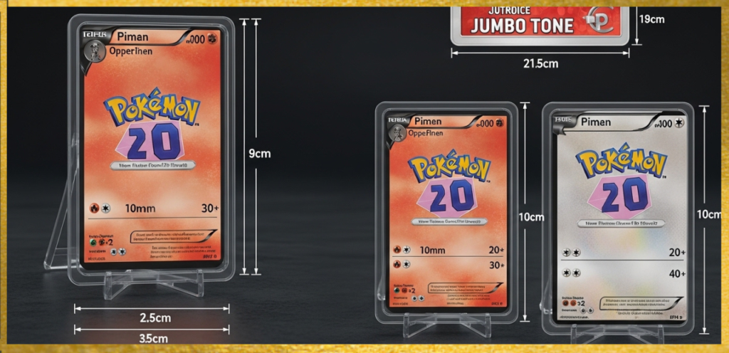 Jumbo Pokémon Card Measurements