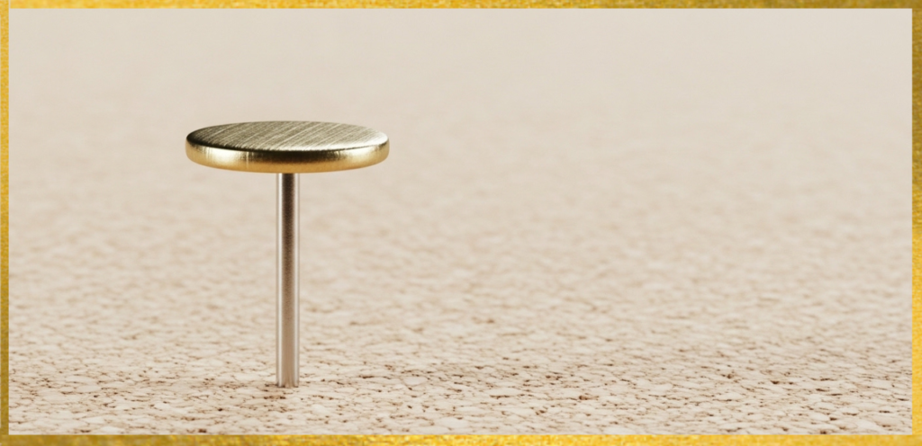 A Push Pin or Thumbtack