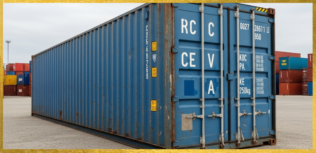 A Standard Shipping Container