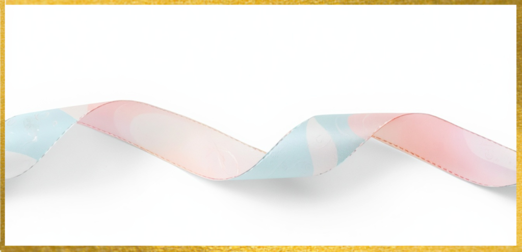 A Piece of Gift Wrapping Ribbon