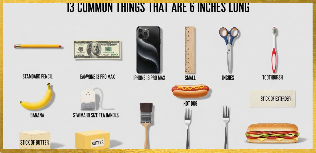 That Are 6 Inches Long