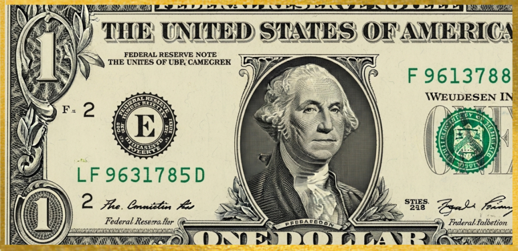 A U.S. Dollar Bill