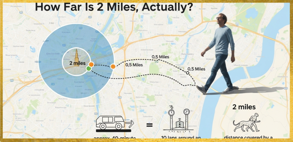 How Far Is 2 Miles, Actually?