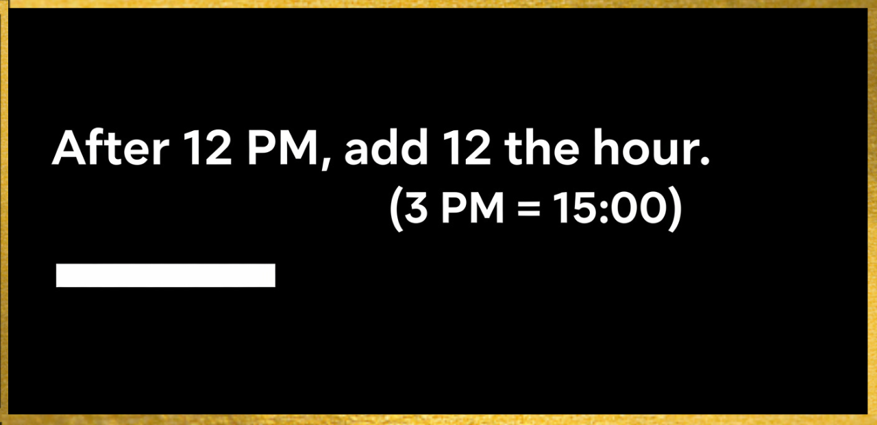 Main Keyword: 20:30 Military Time
