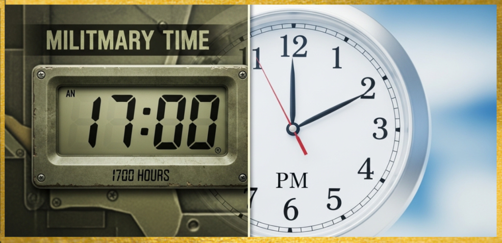 Military Time vs Standard Time