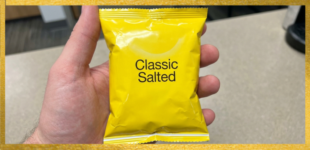 Chips Bag Size