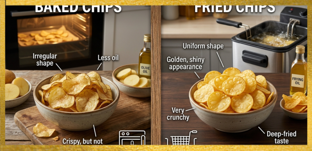 Baked Chips Vs Fried Chips