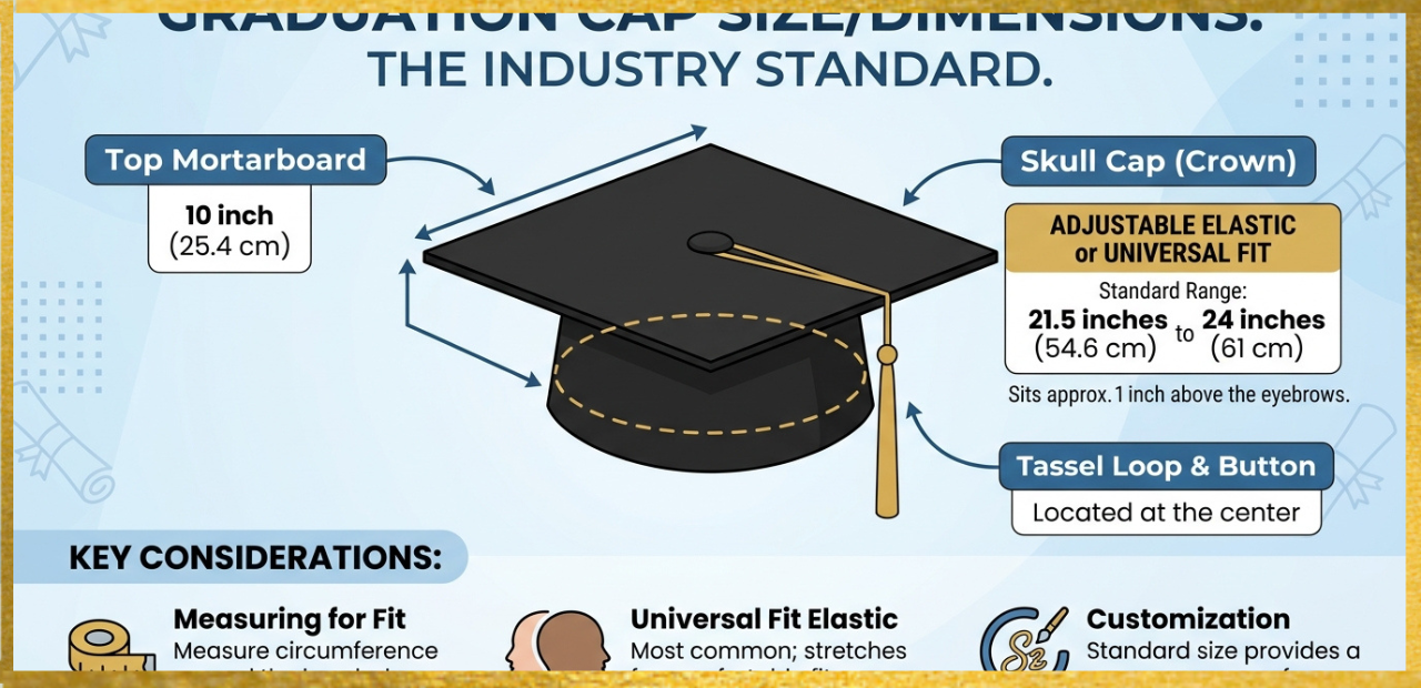 Graduation Cap Size