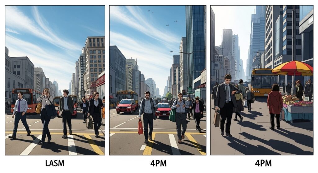 real-life moments connected to 4 PM