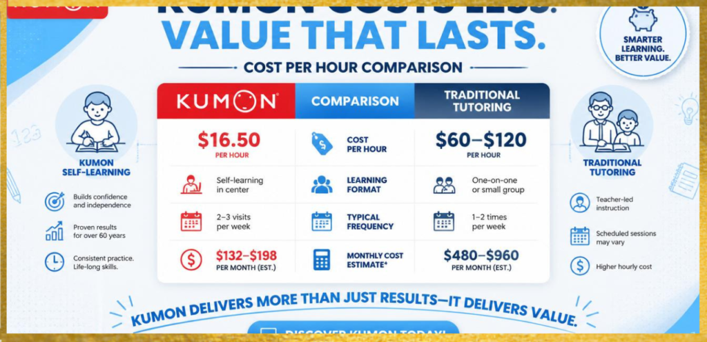 Kumon cost per hour