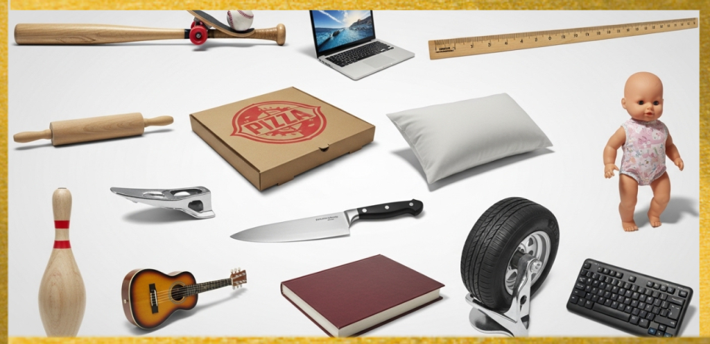 common things that are 15 inches long in everyday life
