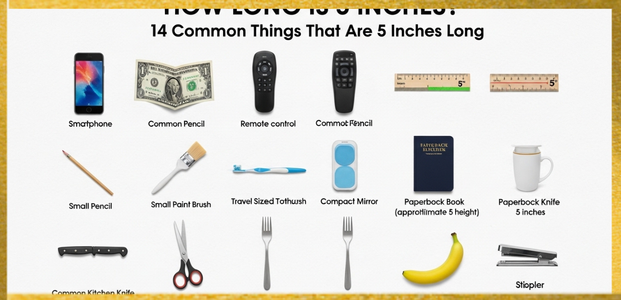 how long is 5 inches