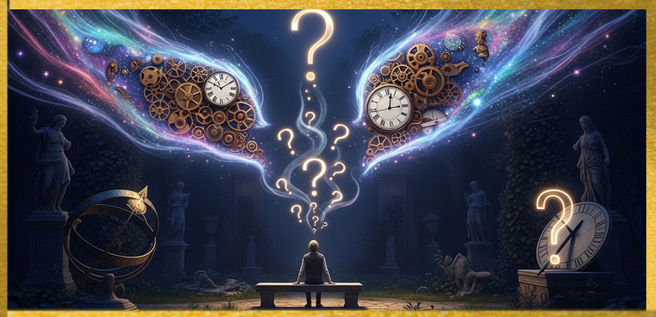 when time starts asking strange questions