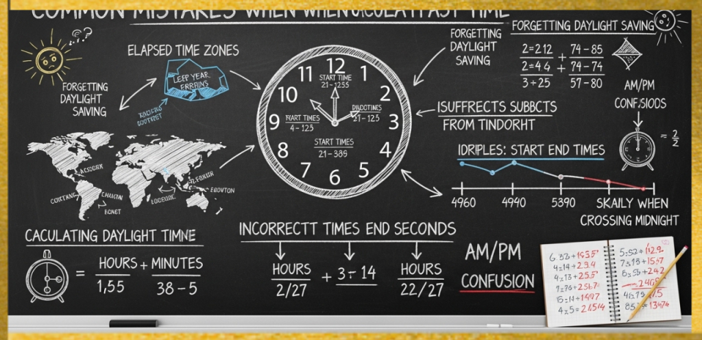 common mistakes when calculating past time