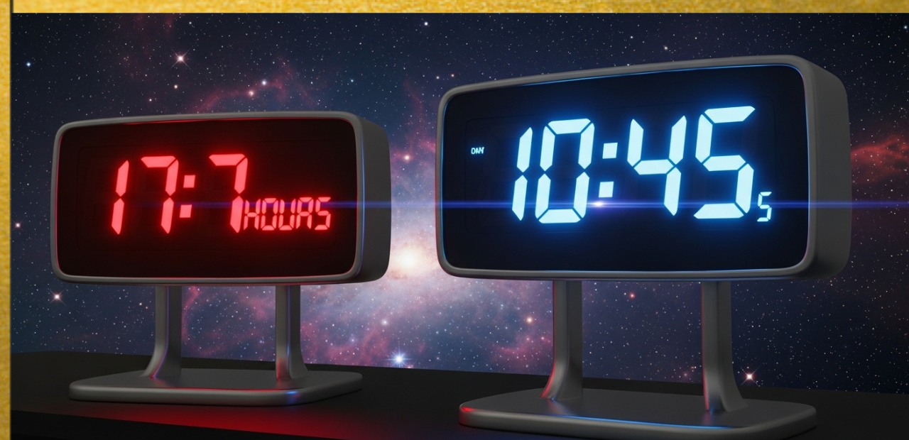 What Time Was It 17 Hours Ago