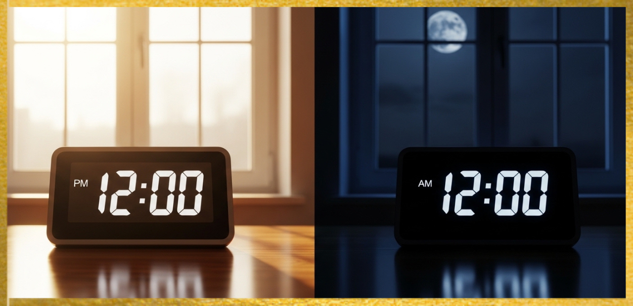 What Time Was It 12 Hours Ago?