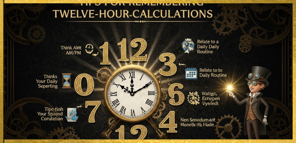 Tips for Remembering Twelve-Hour Calculations