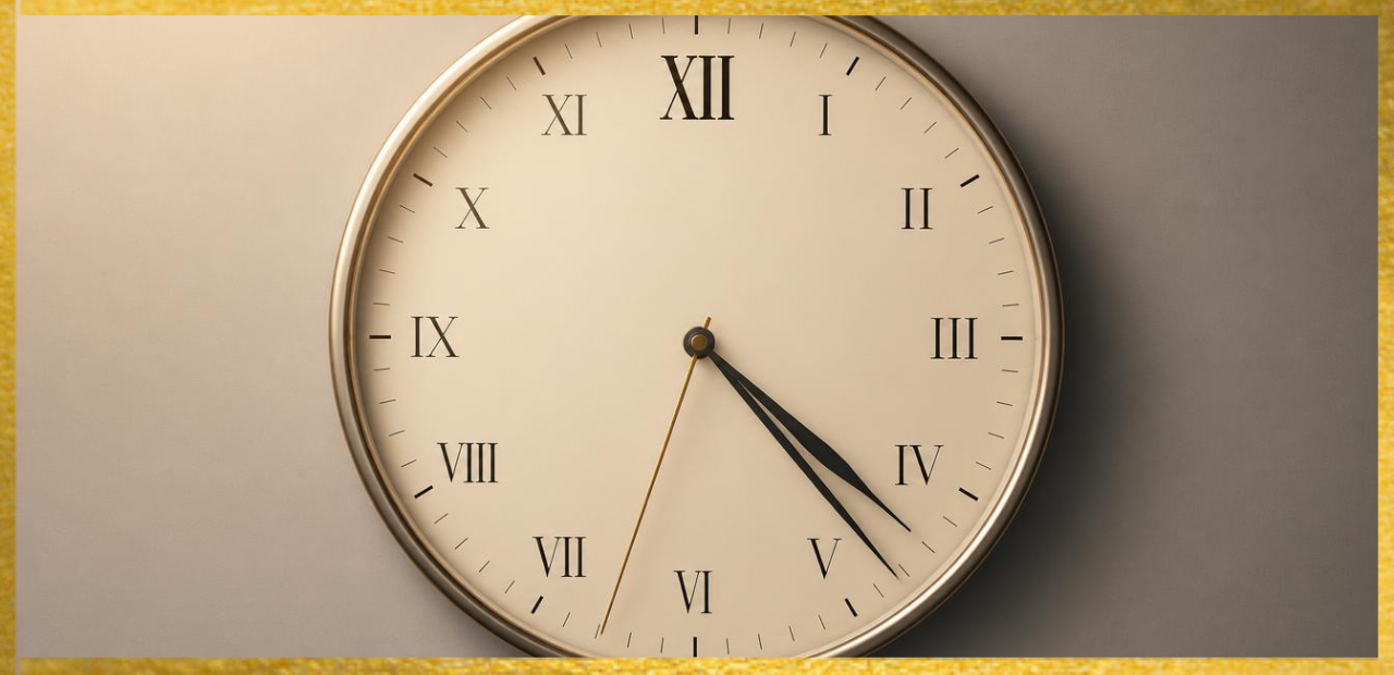 Time Is 4 Hours