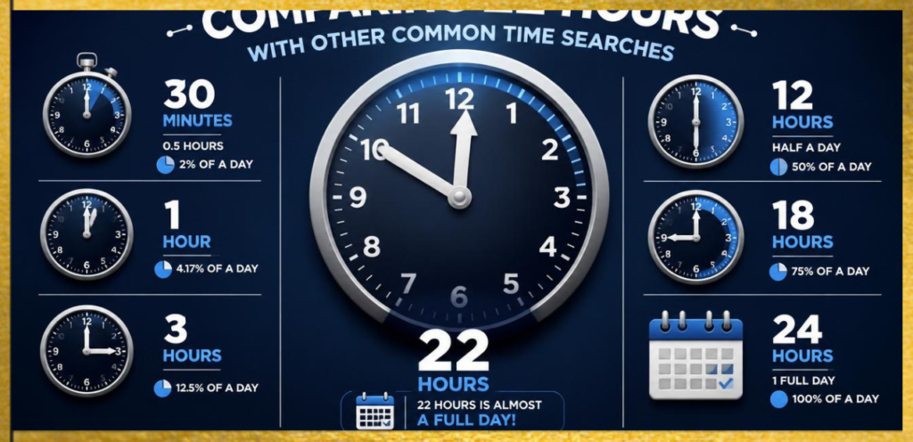 Comparing 22 Hours
