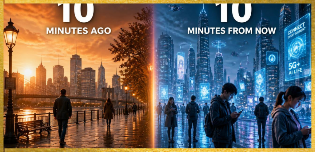 10 Minutes From Now vs 10 Minutes Ago
