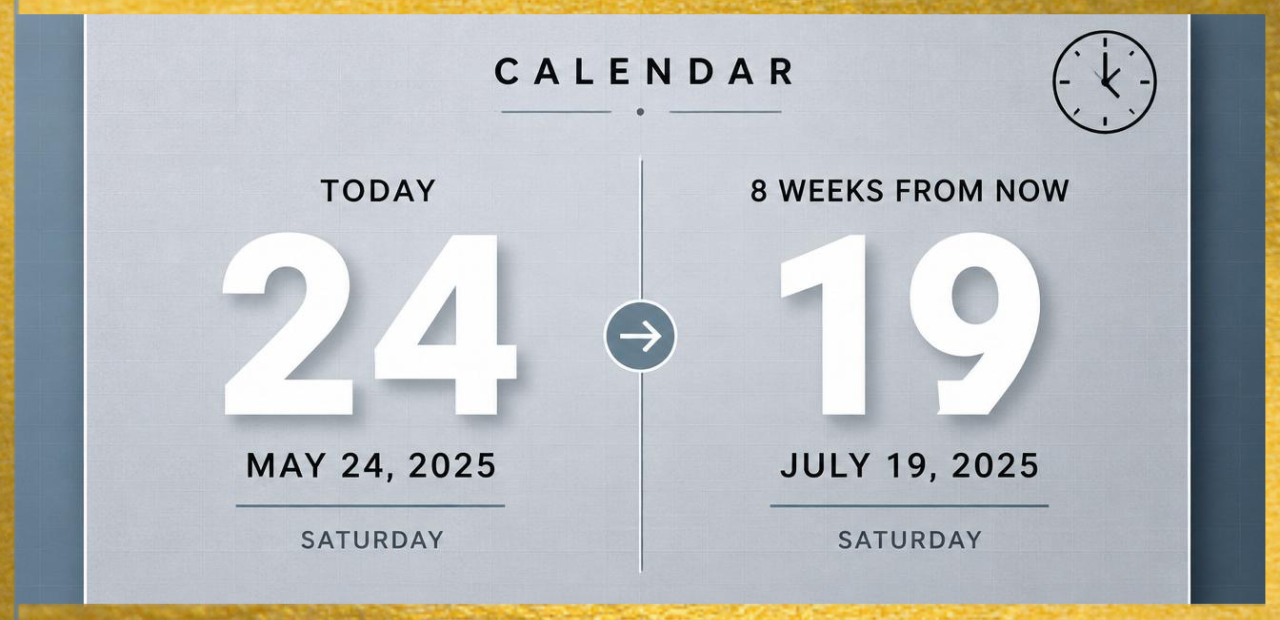 8 Weeks From Today