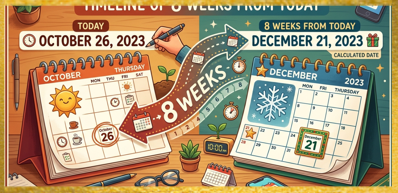 8 Weeks From Today