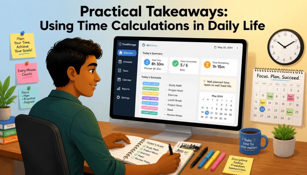 time calculations in daily life