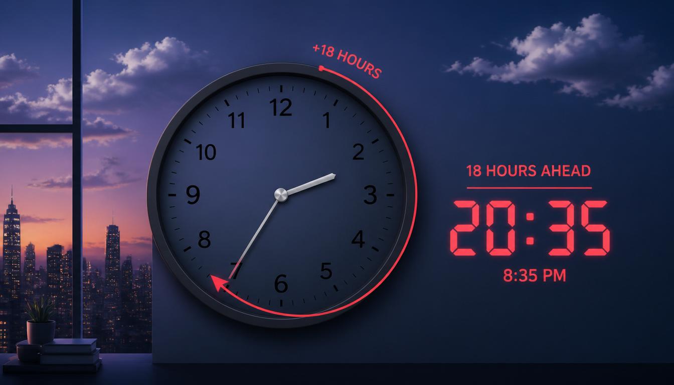 18 Hours From Now