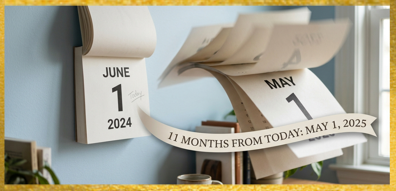 What Date Is 11 Months From Today?