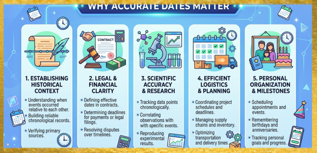 Why Accurate Dates Matter
