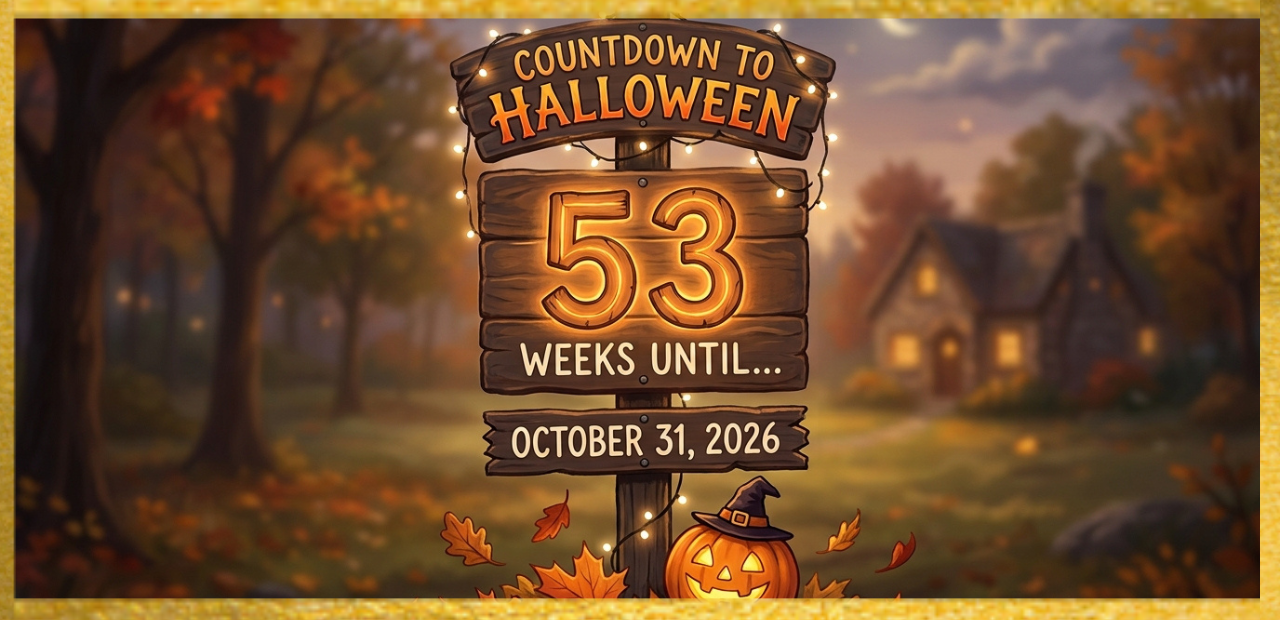 Weeks Until Halloween 2026