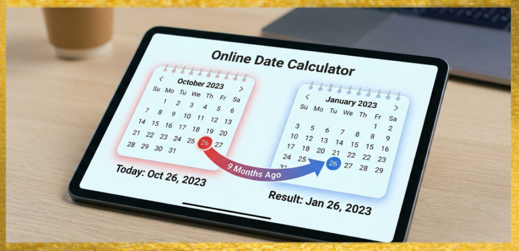 9 Months Ago Calculator