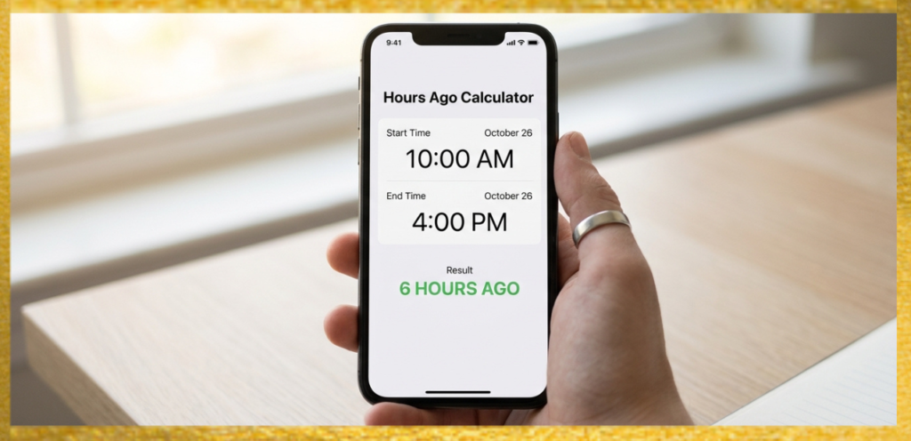 22 Hours Ago GMT-7 Using an Hours Ago Calculator