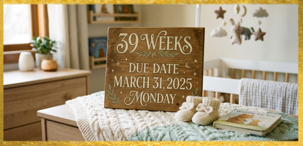39 Weeks From Today